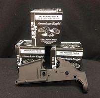 LRB Arms AR-15 Lower Receiver and Ammo 202//198